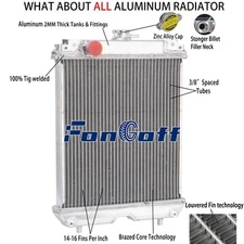 #RC411-42300 1-Row Radiator For Kubota U35 U35S U35-S2 KX91-3 KX91-3S KX91-3S2