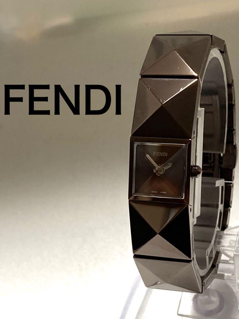FENDI フェンディ 4260L ピラミッドブレスウォッチ　腕時計　美品 Fendi Women's Watch Pyramid Shape 4260l From Japan i11084 | eBay