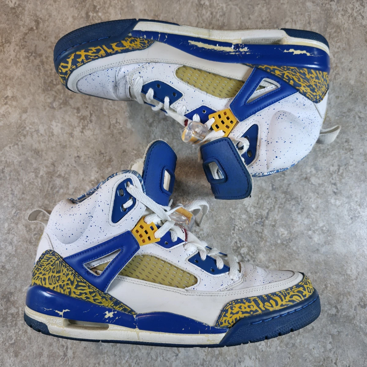Jordan Spizike "Do The Right Thing" Turnschuhe 315371-162 Herren Größe 11,5 Y2K