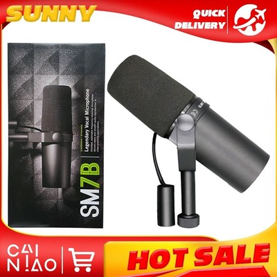 Shure SM7B Cardioid Dynamic Vocal Studio Recording Microphone UK