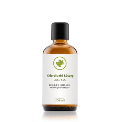 CDL (CDS) Lösung - ECHTE 0,3% nach Originalrezeptur - 100 ml in Braunglasflasche