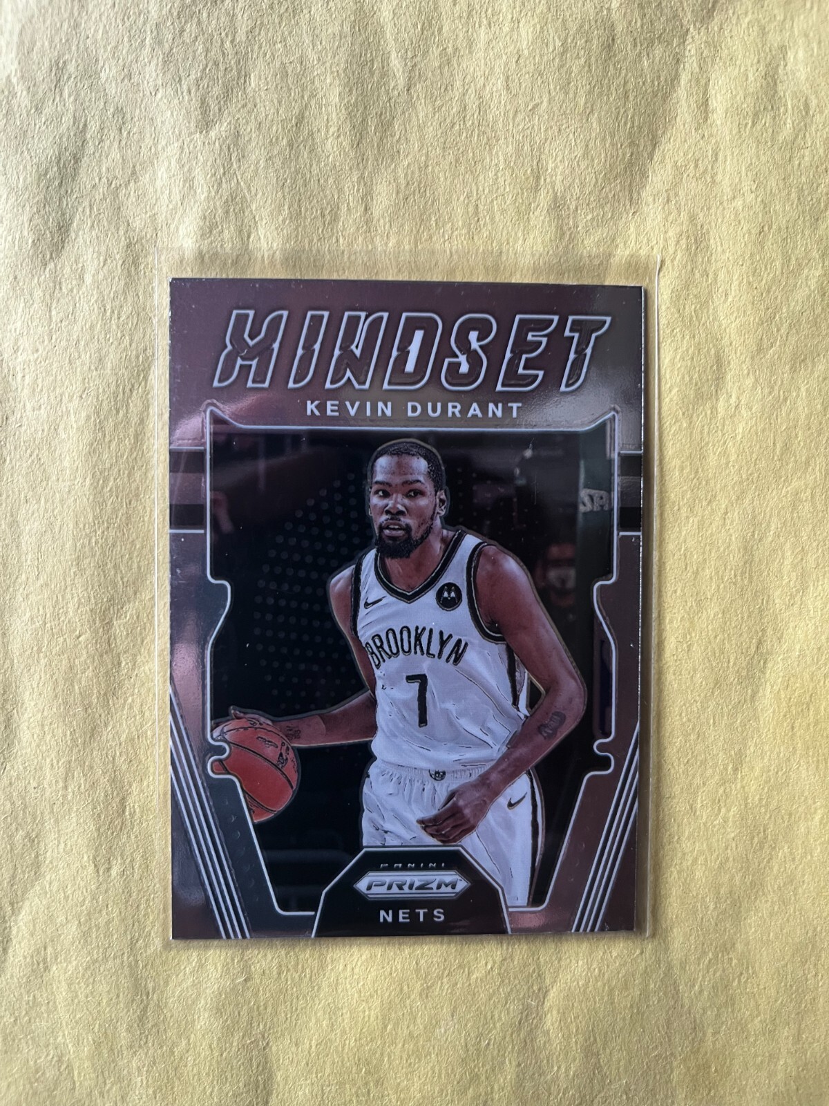 2021-22 Prizm Kevin Durant Mindset #10 Insert 1
