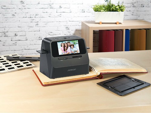 Scanner photo sans fil SD-1700 pour diapositives & négatifs 22 Mpx - Somikon - Photo 8/12