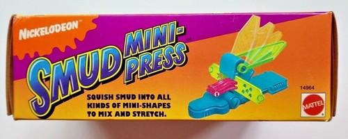 Vintage Nickelodeon Smud Works Mini-Press Clay Playdough 1995 New Box U93 - Picture 3 of 5