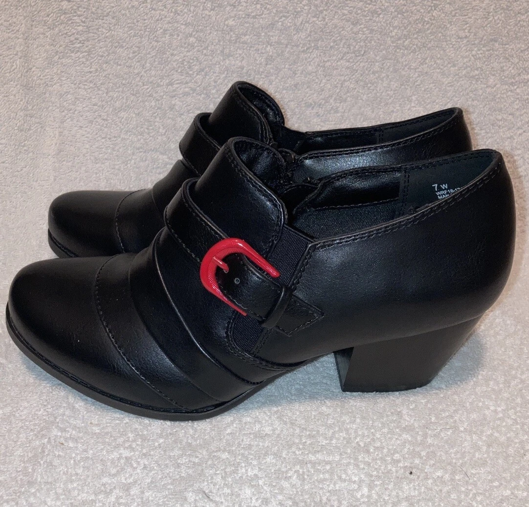 Bottines Femme Bare Traps Taille 8 - Bottines Noires En Simili Neuves Sans Boîte