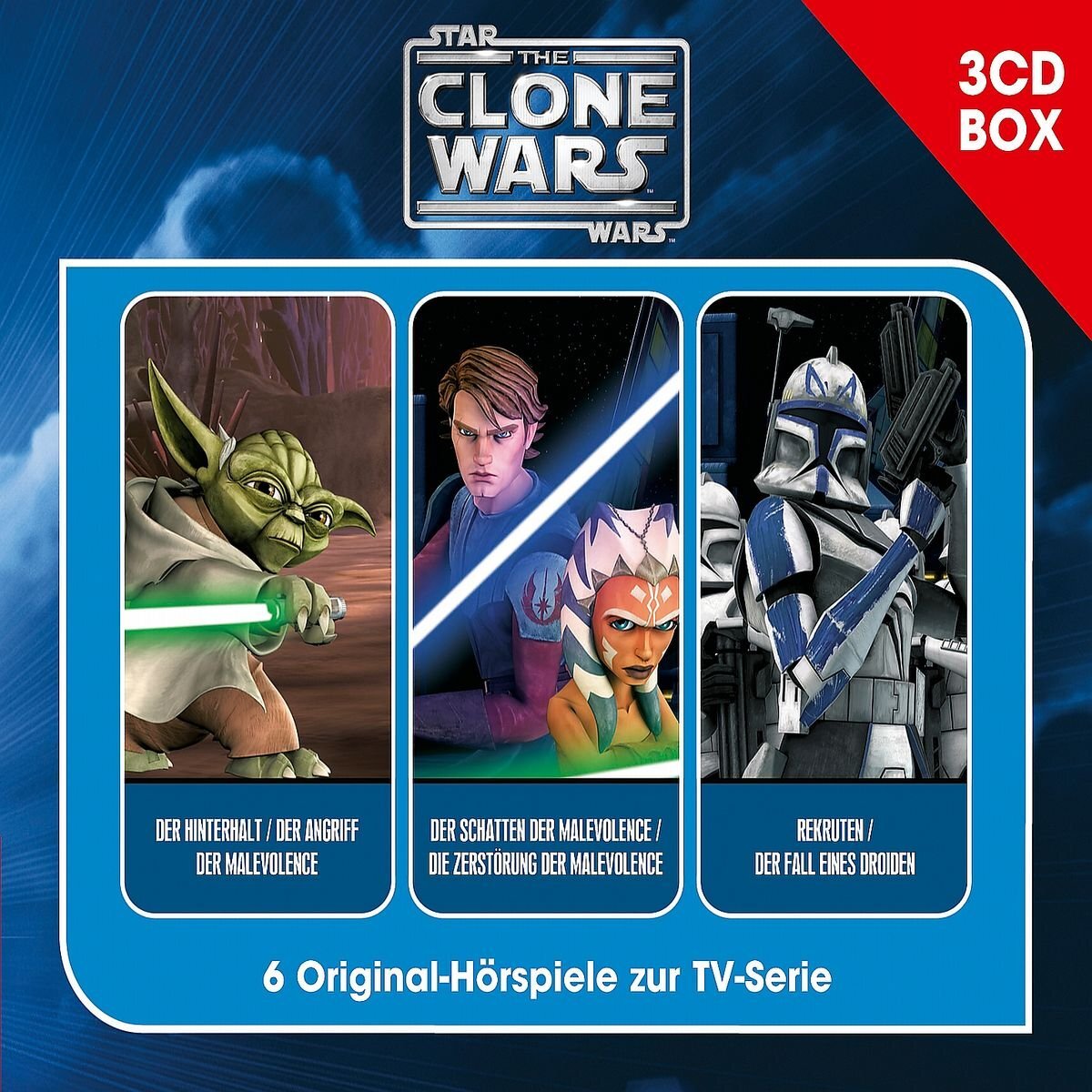 The Clone Wars The Clone Wars - 3-CD Hörspielbox Vol.1 (CD)