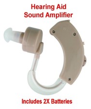 Hearing Aid Sound Amplifier for Adults Seniors BTE Clear Sound Noise Reduction