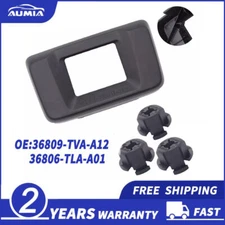 Distance Sensor Milliwave Radar Cover + 3 Clip For 2018 2019 2020 Honda Accord