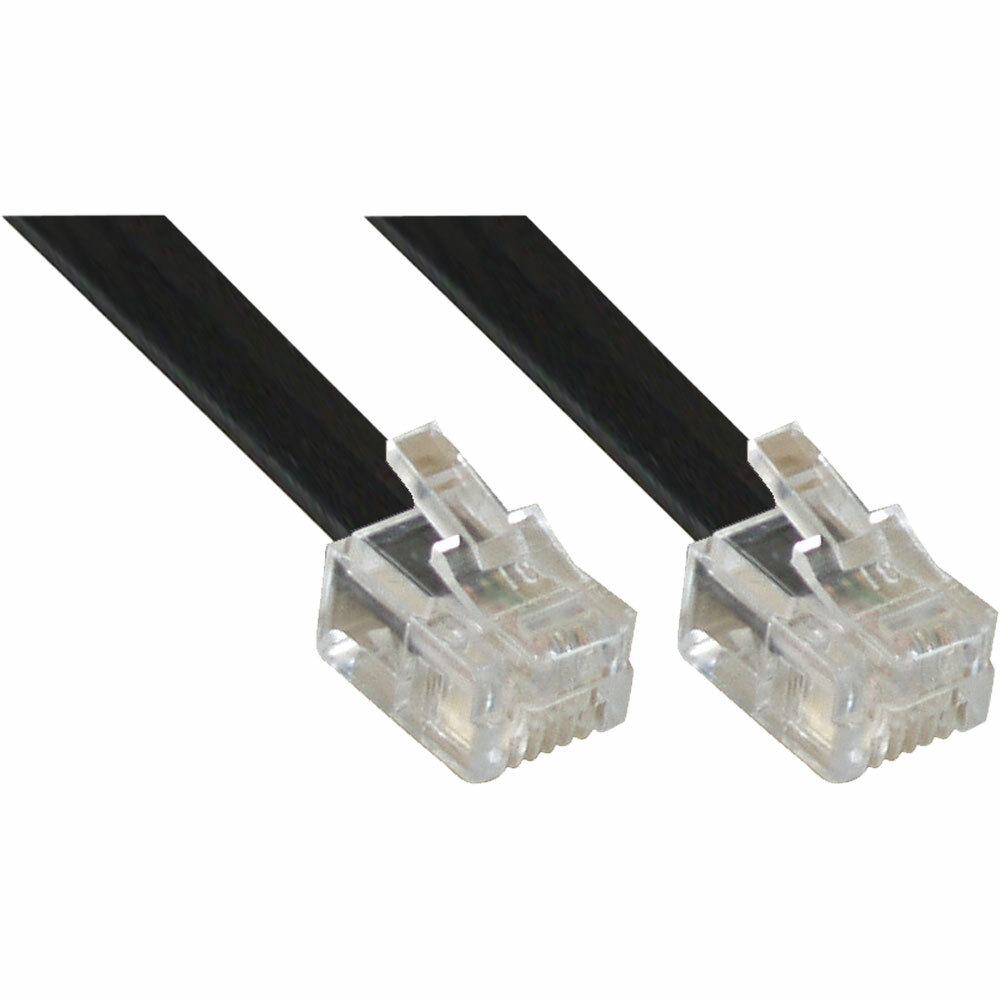 INL Cavo Modulare telefonico, RJ12 6P/6C maschio a RJ12 6P/6C maschio 10 metri