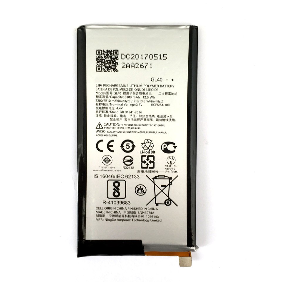 3300mAh Replacement Battery For Motorola Moto Z Play (XT1635 Series) - GL40 11 thumbnail image