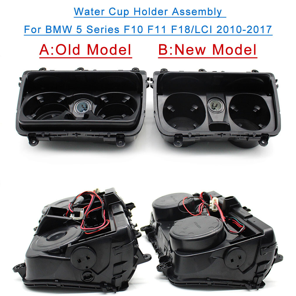 Front Central Console Cup Drink Holder Assembly(B) For BMW 5S F10 F11
