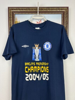 Vintage Umbro 2005 Chelsea Football Shirt Champion Soccer Over