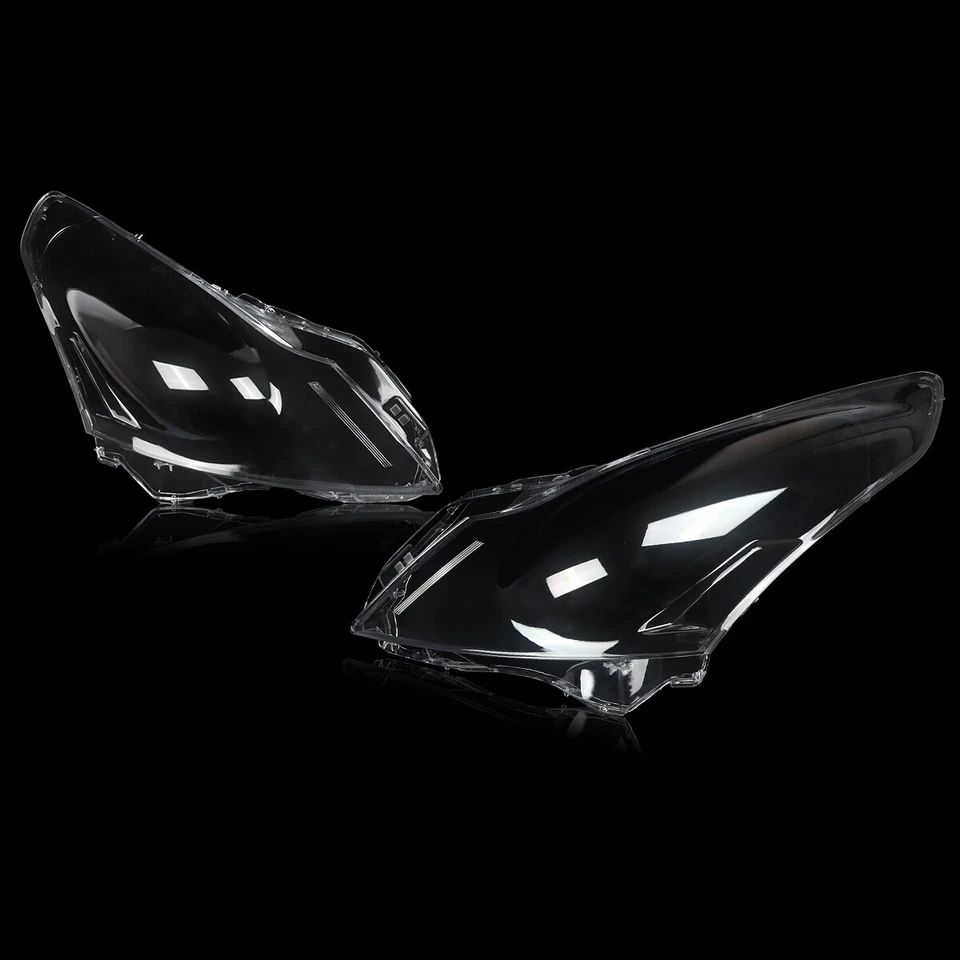 For Infiniti G37 G35 G25 Q40 Sedan 2010-2013 Pair Headlight Headlamp Lens Cover - Image 2 of 4
