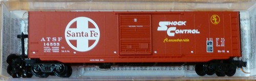 Micro-Trains Line #07700140 Atchison, Topeka & Santa Fe Rd #14555 50' Boxcar | Zustand: New