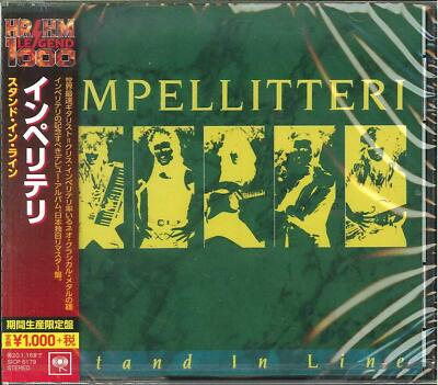 [CD] Stand In Line Limited Edition Impellitteri SICP-6179 HR/HM LEGEND 1000 NEW