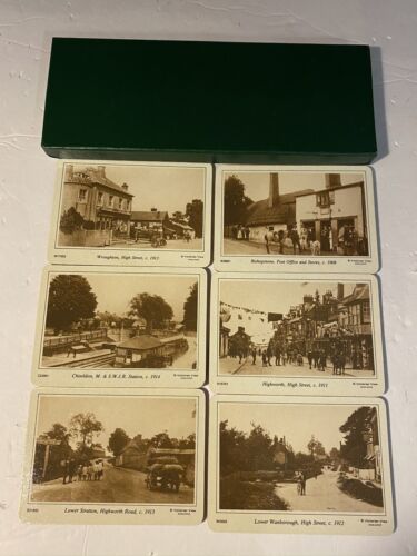 Lot de 6 photos de montagnes russes en liège de l'Angleterre du début des années 1900 vue victorienne - Photo 1 sur 7