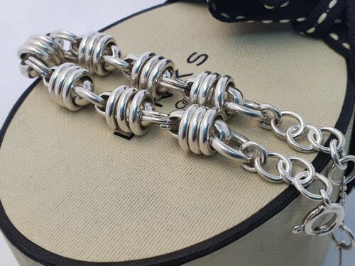 Links of London sweetie chain charm bracelet sterling silver super con RRP £275 - Picture 20 of 22