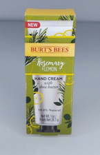 Burt's Bees Rosemary Lemon Hand Cream with Shea Butter, 1 oz