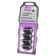 MCGARD 65354BK Black SplineDrive Lug Nuts (M12 x 1.25 Thread Size) - Set of...