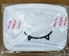 Reusable Cotton Face Mask Anime Cartoon White 7