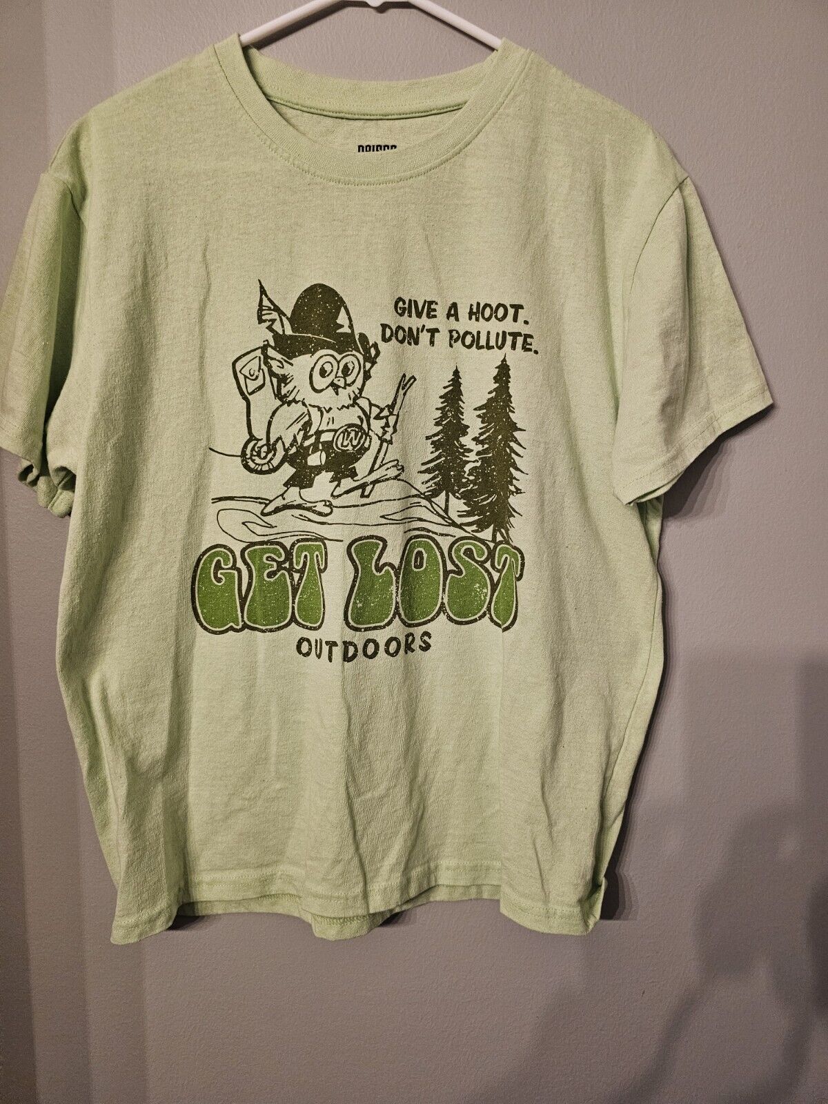 Give A Hoot Woodsy the Owl Trash Talker Gift Womens or Mens 