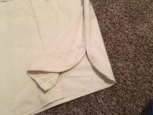 VTG Eddie Bauer Expedition Outfitter Long Sleeve Cloth Shirt Seattle USA XL Tall - Picture 11 of 11