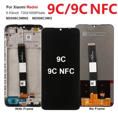 For Xiaomi RedMi 9C NFC Display Screen Touch Digitizer Replacement M2006C3MNG