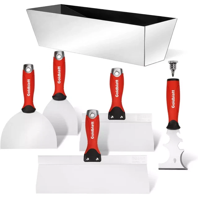 Cuchillos de hoja de acero inoxidable Masilla con ribete