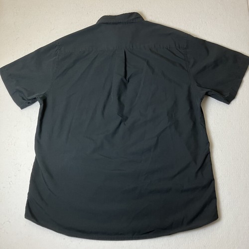 Chicago South Side Control Supply camicia con bottoni uomo L uniforme da lavoro nera - Foto 6 di 9