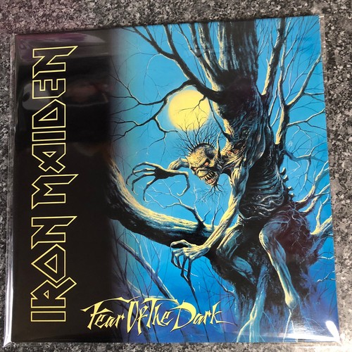 LP DOUBLE IRON MAIDEN FEAR OF THE DARK EMD 1032 UK 1ST PRESS 1992 NM/NM - TOP - Bild 19 von 20