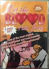 LET THE BLOOD RUN FREE DVD - BRAND NEW - SEASON 1 - AUSSIE TV COMEDY - RARE OOP