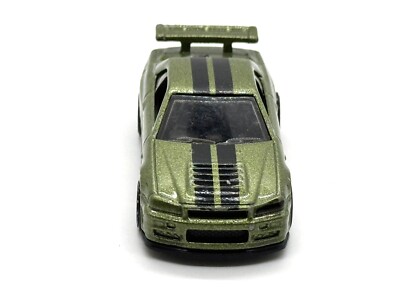 Hot Wheels/L39/2009 Mattel/Nissan Skyline GTR GT-R R34 green (B1