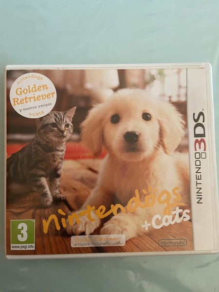 Juego 3ds Nintendogs + Cats Golden Retriever