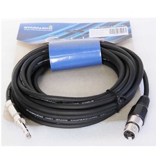 25ft XLR Quarter Inch Stereo Cable to 3-Pin XLR Female Cable Mixing Mic Cable