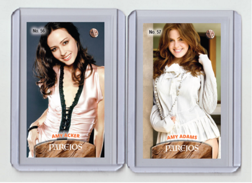 Amy Acker rare MH Parejos #'d 1/3 Tobacco card no. 56 - Picture 1 of 1