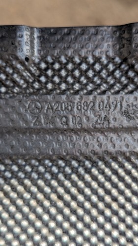 HITZESCHILD ABDECKUNG SCHUTZ SET W205 2.1D (2014-2018) FÜR MERCEDES C KLASSE - Bild 8 von 13
