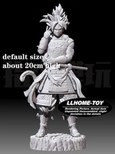 Anime toy Rose Son goku Samurai stand Resin 3D Print GK Kit Figure DIY Model