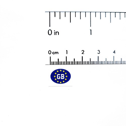 RC 1/10 UK BRITISH Number Plates Scale Sticker GB BRITAIN License Plate Licence - Picture 190 of 191