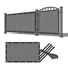 Super Heavy Duty 95% PVC Coating Gate Privacy Screen Cover Privacy Barrier Gate
