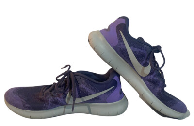 Nike Free Rn 2017 Womens Running Training Dk Raisin/Platinum 880840-500  Size