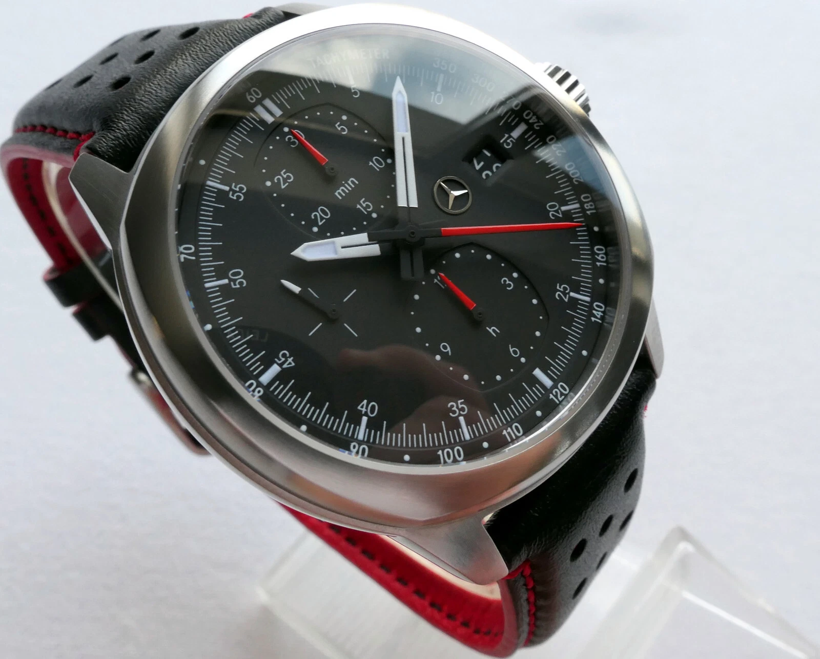 Mercedes Benz AMG Motorsport Fomula Racing Sport Car Accessory Chronograph Watch