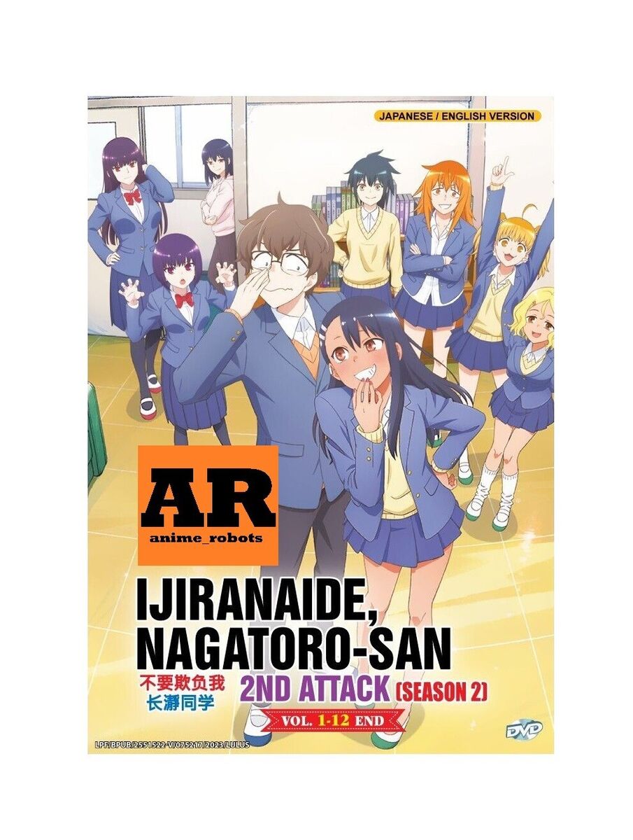 ANIME DVD~ENGLISH DUBBED~IJIRANAIDE,NAGATORO-SAN Season 2(1-12End