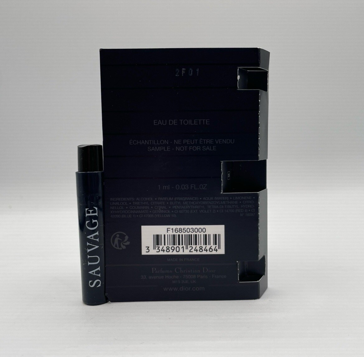 Dior Sauvage Eau De Toilette EDT Sample Spray .03oz, 1ml New