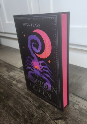 The Scorpion Queen By Mina Fear Hardcover Pink Sprayed Edges