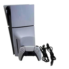 Sony PlayStation 5 Slim Disc Edition CFI-2015 1TB White Video Game Console 4567