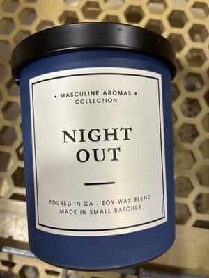 LEOBEN CO Night Out Masculine Aromas Collection 1 Wick 9oz Vegan Soy Wax