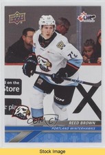 2024-25 Upper Deck CHL Blue Reed Brown #274 READ 1d0j