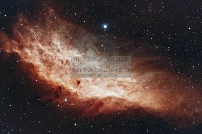 CALIFORNIA NEBULA PERSEUS CONSTELLATION ESTONIA 2024 4X6 POSTCARD PHOTO