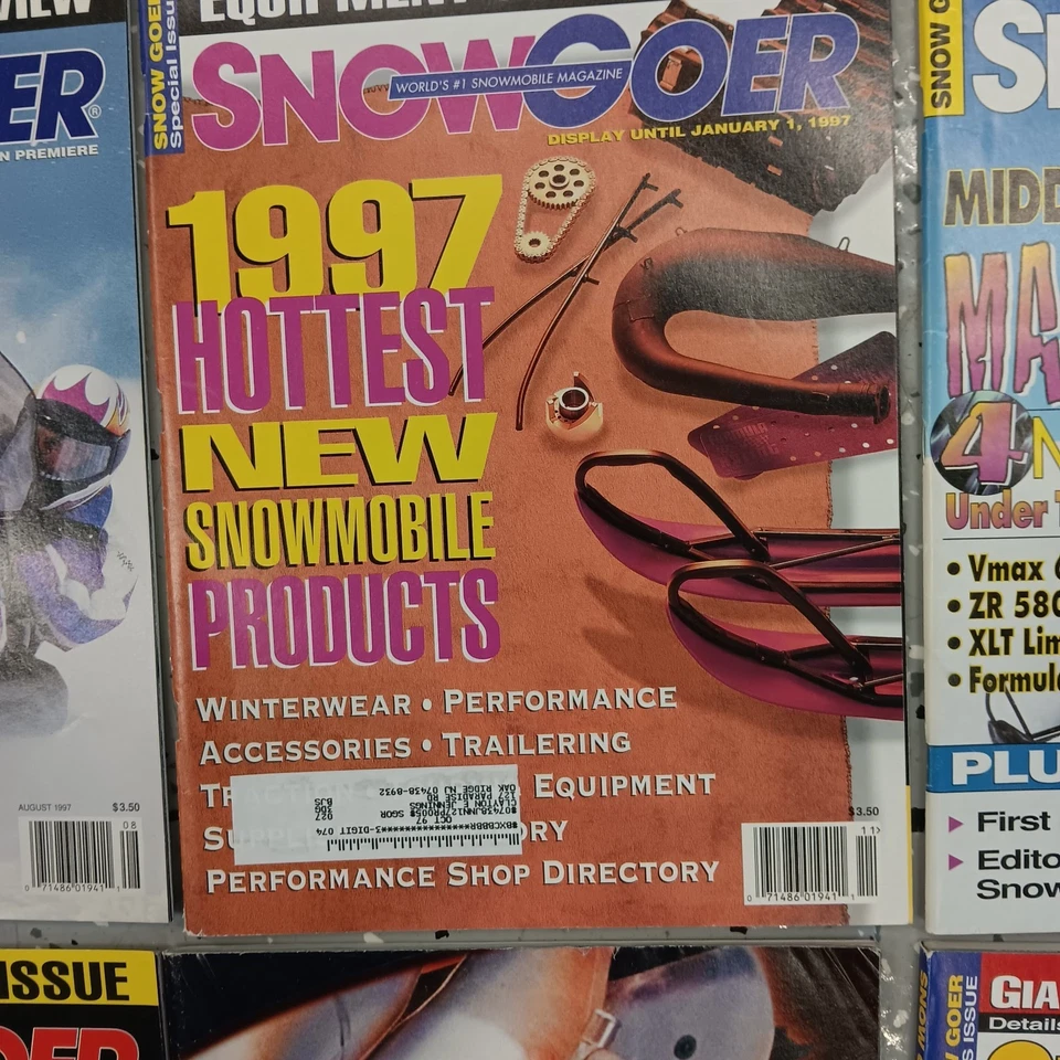 1997 Snow Goer Magazines Lot Of 6 Snowmobile Magazines - Image 3 of 4