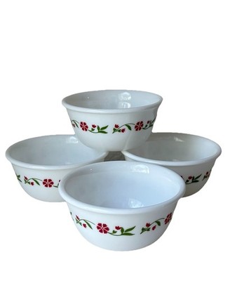 Corelle  SPRING PINK Mini Dip Bowls 6oz Small Pinch Condiment Sauce Discontinued